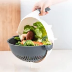 9 In 1 Vegetable Cutter with Drain Basket - Image 3