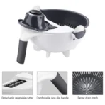 9 In 1 Vegetable Cutter with Drain Basket - Image 4