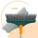 Bathroom Cleaning Brush with Wiper 2 in 1 - Image 3