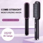Hair Straightener Comb Brush - Image 4