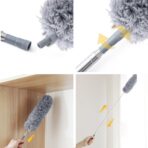 Microfiber Feather Duster Bendable & Extendable Fan Cleaning - Image 5