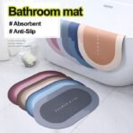Doormat Super Absorbent Bathmat Quick Drying & Water Absorbing Bathroom Carpet ( Pack of 2 ) - Image 2