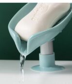 Classy Leaf-Shape Soap Dish Holder - Image 2