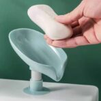 Classy Leaf-Shape Soap Dish Holder