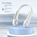 Portable USB Rechargeable Neck Fan - Image 7