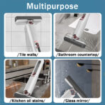 Portable Mini Squeeze Mop Folding Car Window Wall Cleaner - Image 5