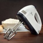 Hand Mixer Blender for Cake, Egg Beater Machine Cream Electric Hand Blender for Cake Mixing Whipping Machine Hand Beater | Electric Egg Beater(260 W) (Whitecolor) - Image 2