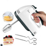 Hand Mixer Blender for Cake, Egg Beater Machine Cream Electric Hand Blender for Cake Mixing Whipping Machine Hand Beater | Electric Egg Beater(260 W) (Whitecolor) - Image 10
