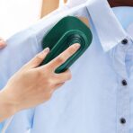 Handheld Electric Iron Compact Mini Portable Easy to Travel with a Steamer for Home Ironing - Image 2