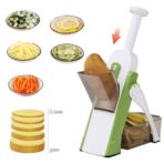 Unique Slicer And Grater With Safety Holder, Vegetable And Fruits Cutter - Image 2