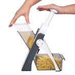 Unique Slicer And Grater With Safety Holder, Vegetable And Fruits Cutter