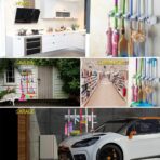 Multipurpose Wall Mounted Organizer Mop And Broom Holder Copy - Image 5