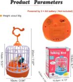 Talking Bird Toy for Kids | Interactive Toy & Repeat What You Said - Image 3