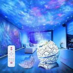 Egg Galaxy Star Projector Starry Light with Wireless Music Player