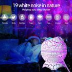 Egg Galaxy Star Projector Starry Light with Wireless Music Player - Image 5