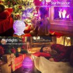 Egg Galaxy Star Projector Starry Light with Wireless Music Player - Image 6