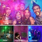 Egg Galaxy Star Projector Starry Light with Wireless Music Player - Image 9