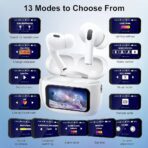 Wireless Earbuds with 1.47" HD Touch Screen - Image 2