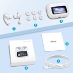 Wireless Earbuds with 1.47" HD Touch Screen - Image 8