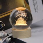 Crystal Ball Happy birthday Night Light - Image 5