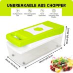 12 in 1 Multipurpose Chopper, Fruits & Vegetable Cutters - Image 5