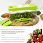 12 in 1 Multipurpose Chopper, Fruits & Vegetable Cutters - Image 7