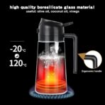 Glass Oil Sprayer And Dispenser Bottle For Kitchen, 2 In 1 Olive Oil Sprayer And Dispenser - Image 9