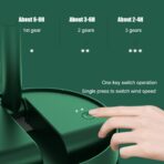 Powerful rechargeable fan With 3 Speed Airflow, Noiseless portable fan for office, home & kitchen - Image 3