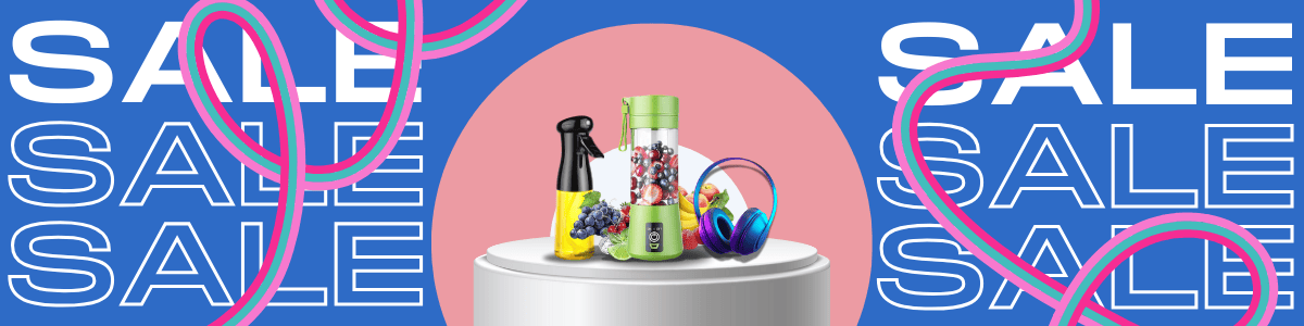 Bright Purple Fun and Dynamic Rainbow Ribbon Clothing Store Etsy Banner (2)